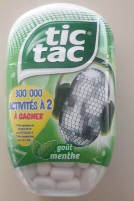 Tic tac menthe t200 music box de 200