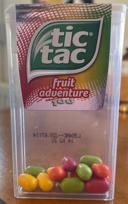Tic Tac Fruit Adventure front packaging