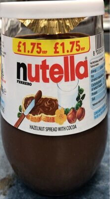 Hazelnut speard with cocoa