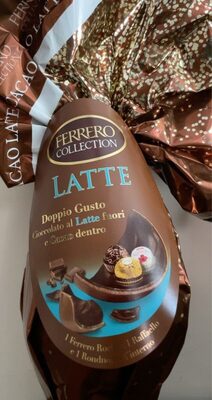 Uovo al ciocolato al latte front packaging