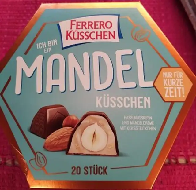 Ferrero Küsschen Mandel front packaging