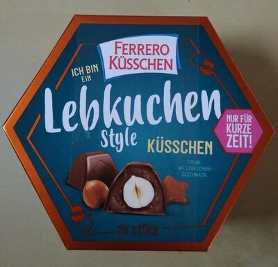 Lebkuchen style Küsschen