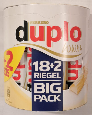 Duplo White Big Pack front packaging
