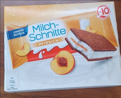 Milchschnitte Pfirsich