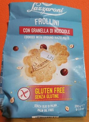 Frollini con granella di nocciole