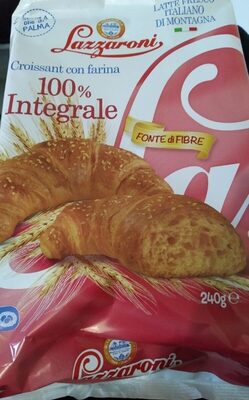 Croissant con farina 100% integrale
