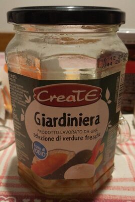 Giardiniera front packaging