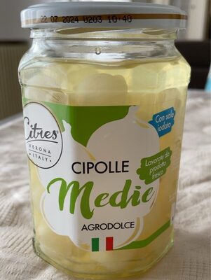 Cipolle Medie agrodolce front packaging