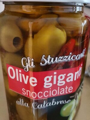 Olive giganti snocciolate