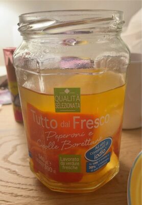 Peperoni e cipolle front packaging