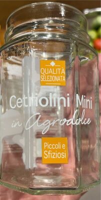 Cetriolini mini in agrodolce
