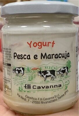 Yogurt Pesca e Maracuja