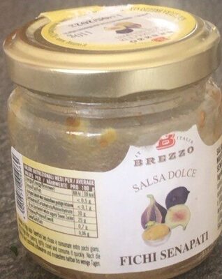 Salsa dolce di fichi senapati