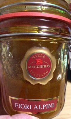 Alpine Flowers Honey front packaging