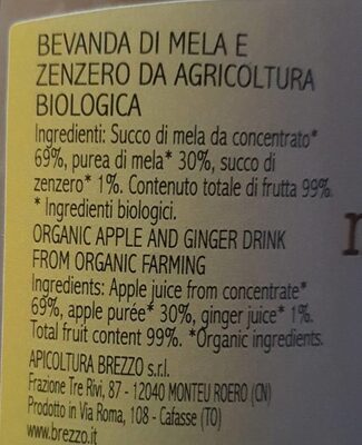 Brezzo frutta da bere