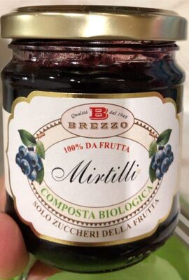 Composta di mirtilli