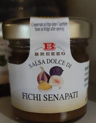 Salsa dolce di Fichi senapati front packaging