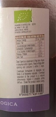 Frutta da bere mirtillo front packaging