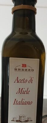 Vinaigre de miel biologique italien front packaging