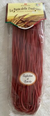 Tagliolini al Barolo front packaging