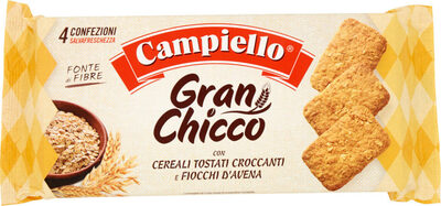 Gran chicco con cereali tostati croccanti e fiocchi d'avena