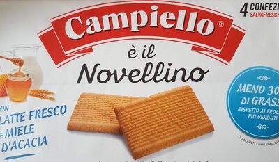 Biscuit Novellino lait et miel