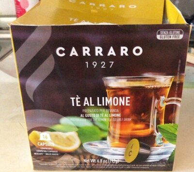 te al limone in cialde