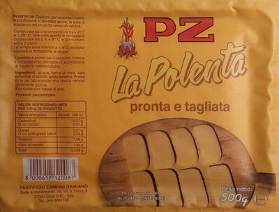 La Polenta pronta e tagliata