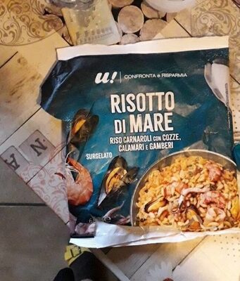 Risotto di mare front packaging