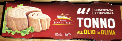 Unes Tonno all'olio di oliva