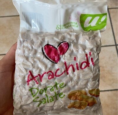 Arachidi dorate salate