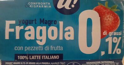 Yogurt magro fragola