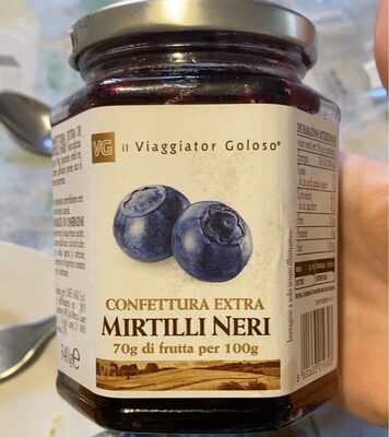 Confettura extra mirtilli neri