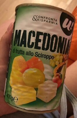 Macedonia di Frutta allo Sciroppo