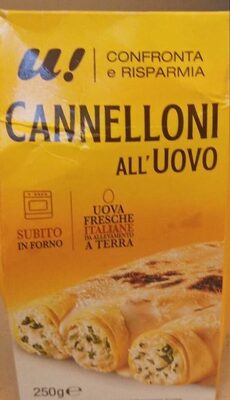Cannelloni all'uovo