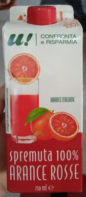 Spremuta Arance Rosse front packaging