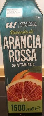 Bevanda di Arancia Rossa front packaging