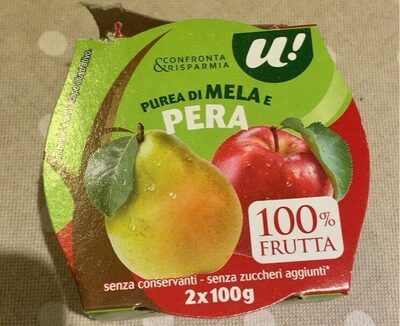 Purea di Mela front packaging