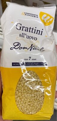 Grattini all’uovo front packaging