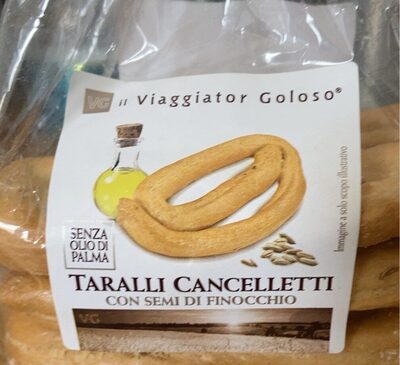 Taralli cancelletti con semi di finocchio