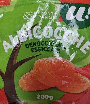 Albicocche denocciolate essiccate
