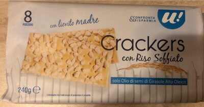 Crackers con riso soffiato