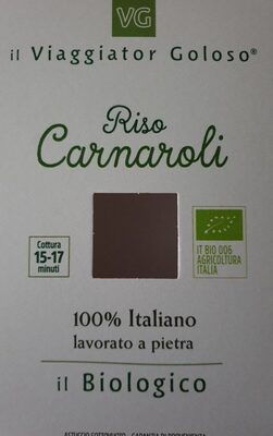 Riso Carnoroli front packaging