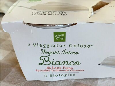 Yogurt intero bianco