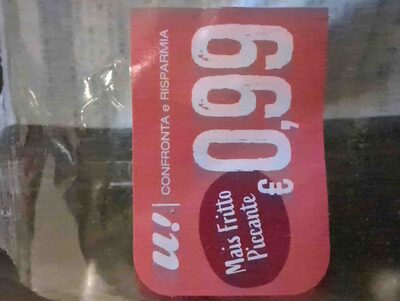 Mais Fritto Piccante front packaging