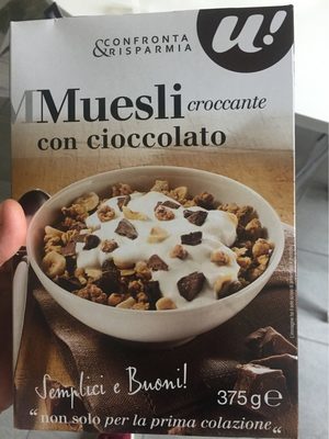 Muesli croccante con cioccolato