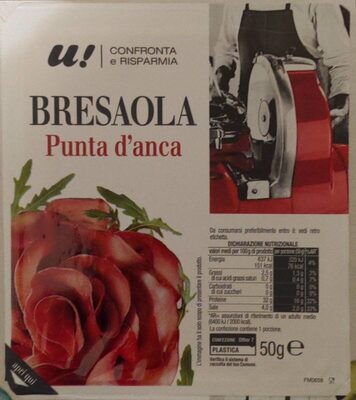 Bresaola Punta d'anca front packaging