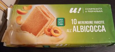 Merendine farcite all'albicocca