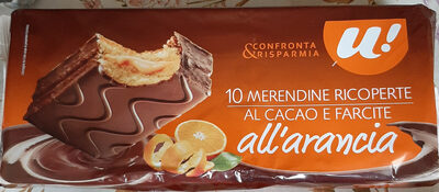 Merendine ricoperte al cacao e farcite