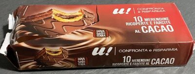 Merendine ricoperte w garcite al cacao